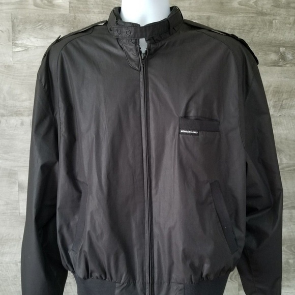 black members only jacket